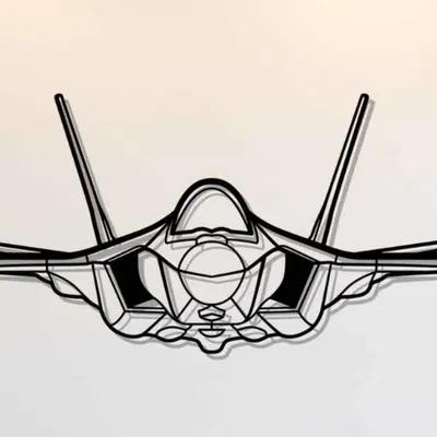 Mô Hình Nghệ Thuật Treo Tường F-35A Lightning II Lockheed Martin
