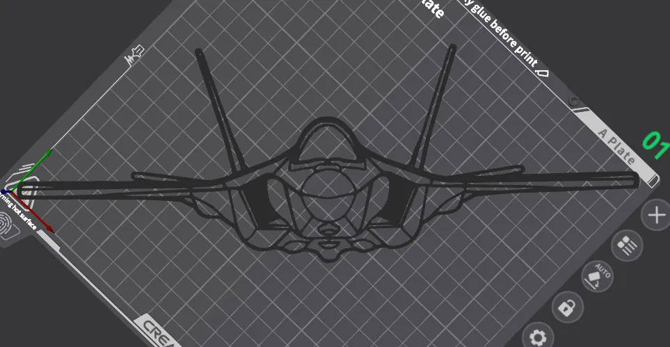 Mô Hình Nghệ Thuật Treo Tường F-35A Lightning II Lockheed Martin - Image 2