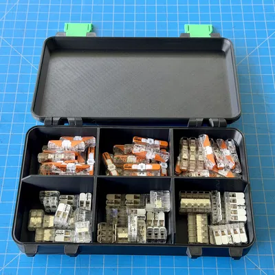 Hộp 6 ngăn Snaplock có khay tháo rời