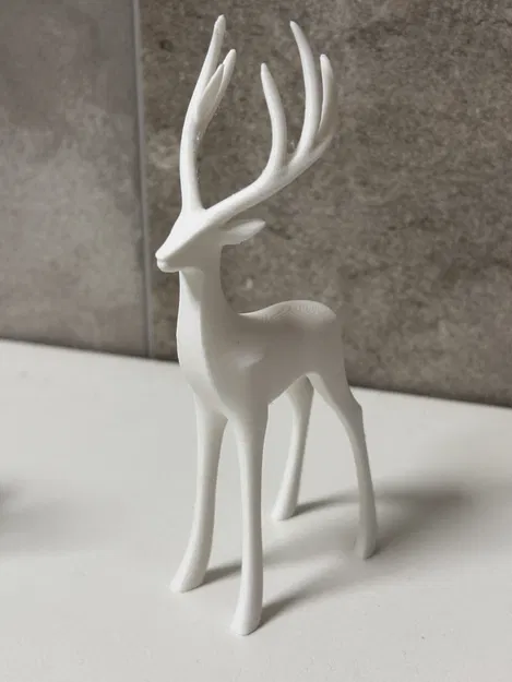 Tượng Hươu Tối Giản Phong Cách Bắc Âu Hiện Đại - Image 3