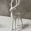 Tượng Hươu Tối Giản Phong Cách Bắc Âu Hiện Đại - Thumbnail 3