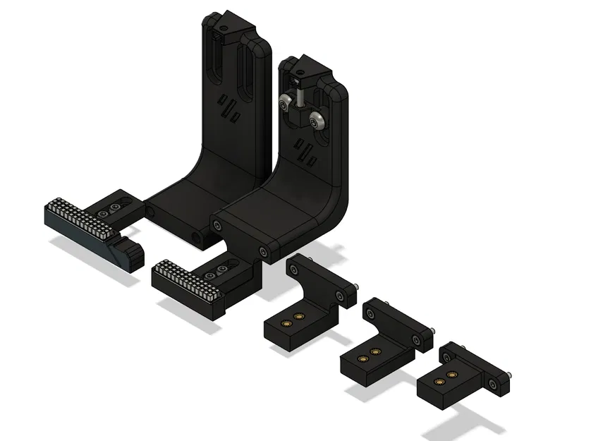 Voron Trident: Đế cọ rửa béc phun và chỗ đậu - Image 2