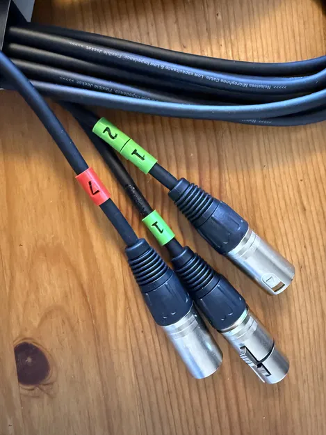 Khoen Đánh Dấu Cáp XLR - Đánh Dấu Nhanh - Image 1