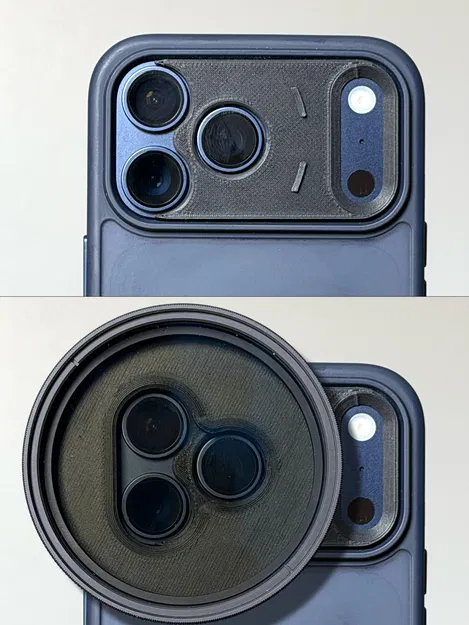 Hệ Thống Gắn Filter Cho iPhone 17 Pro & Pro Max - 58mm & 67mm - Image 2