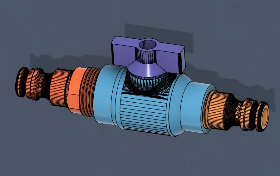 Van Bi (Ball Valve) Dùng Cho Nối Ống - Image 3