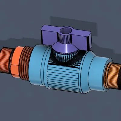 Van Bi (Ball Valve) Dùng Cho Nối Ống