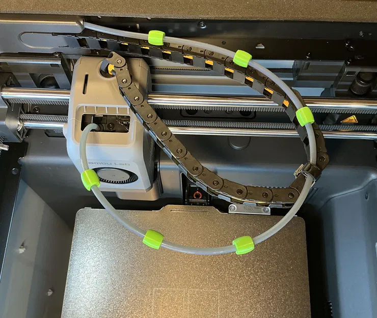 Chặn bảo vệ ống PTFE cho BambuLab P2S / P1S / X1C, không cần riser! - Image 2