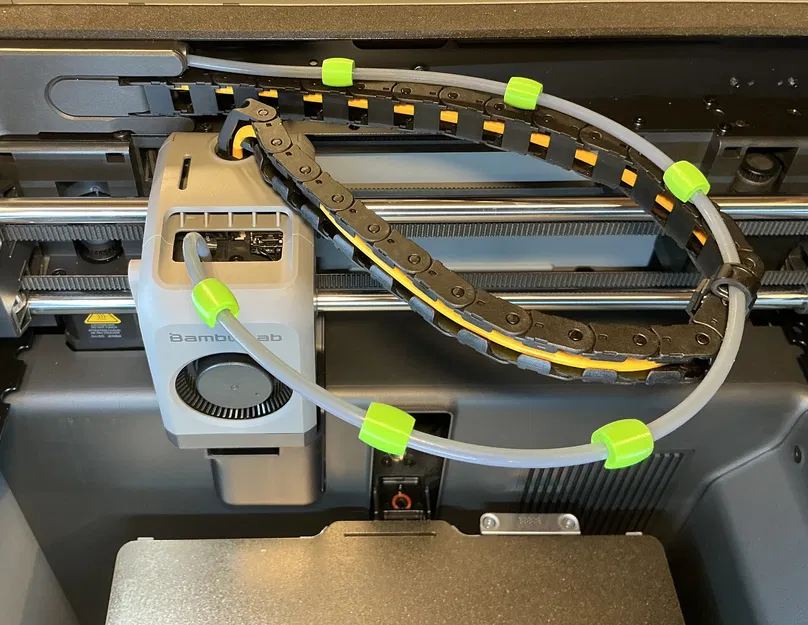 Chặn bảo vệ ống PTFE cho BambuLab P2S / P1S / X1C, không cần riser! - Image 3