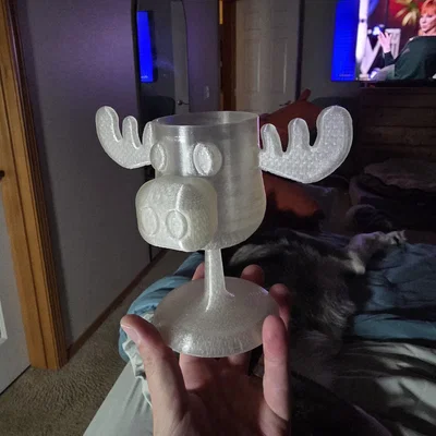 Ly Nai Sừng Tấm Giáng Sinh