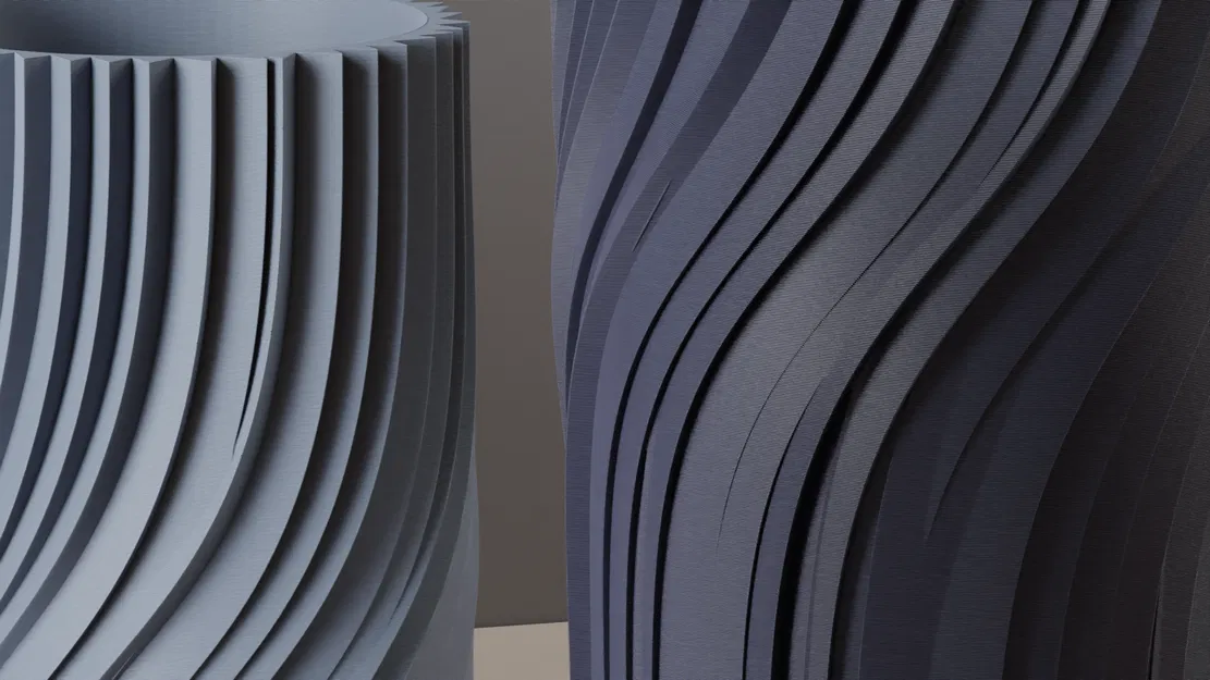 Lọ Hoa Hiện Đại - Kiểu Dáng Xoắn Thanh Lịch - Image 5