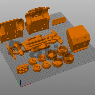 Mô Hình Citroen 2CV SuperDuck Siêu Ngầu