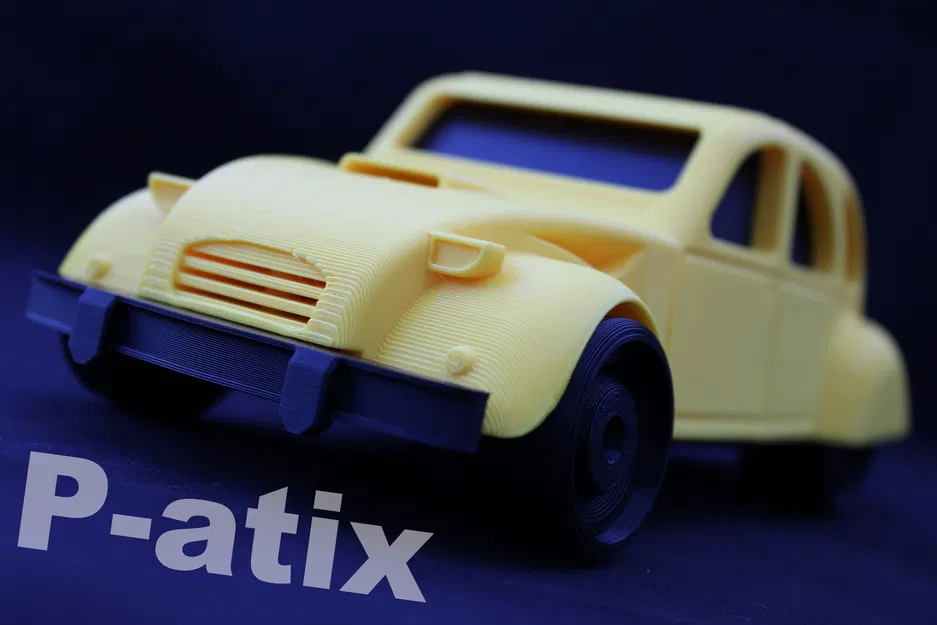 Mô Hình Citroen 2CV SuperDuck Siêu Ngầu - Image 4