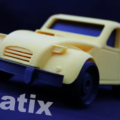 Mô Hình Citroen 2CV SuperDuck Siêu Ngầu