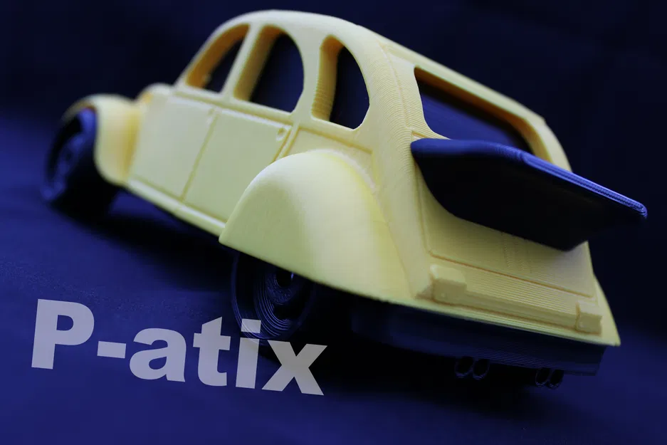 Mô Hình Citroen 2CV SuperDuck Siêu Ngầu - Image 5