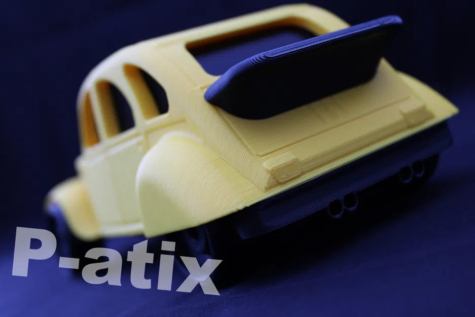 Mô Hình Citroen 2CV SuperDuck Siêu Ngầu - Image 7