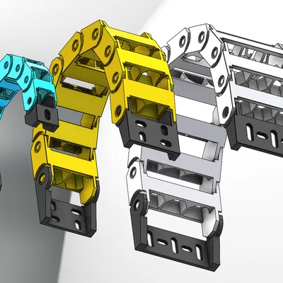 Nắp Chuỗi Dẫn Cáp Năng Lượng