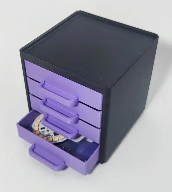 Khung Gridfinity 4 Hộc Tủ 2x2x12 - Image 1