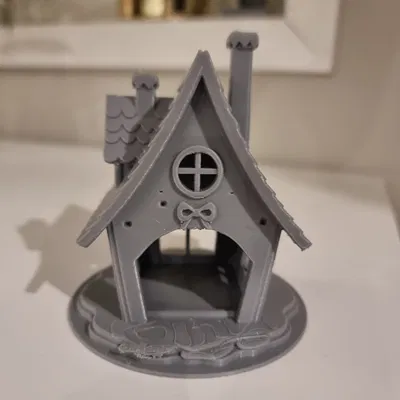 Ngôi Nhà Đèn Trà Mini Ấm Cúng