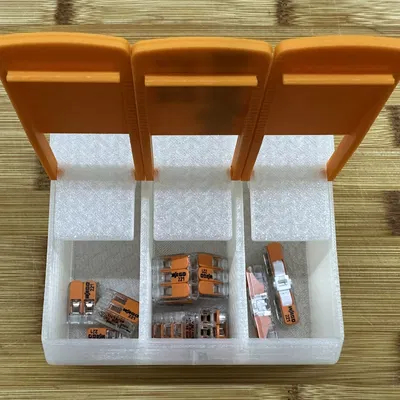 Hộp Tổ Chức Jumbo WAGO 221 Dành Cho Đầu Nối Ghép Nối WAGO 221