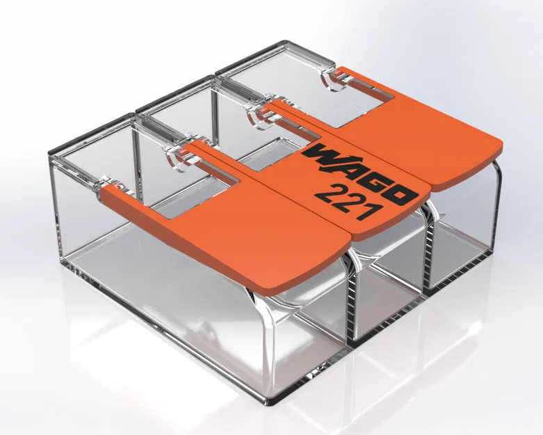 Hộp Tổ Chức Jumbo WAGO 221 Dành Cho Đầu Nối Ghép Nối WAGO 221 - Image 8
