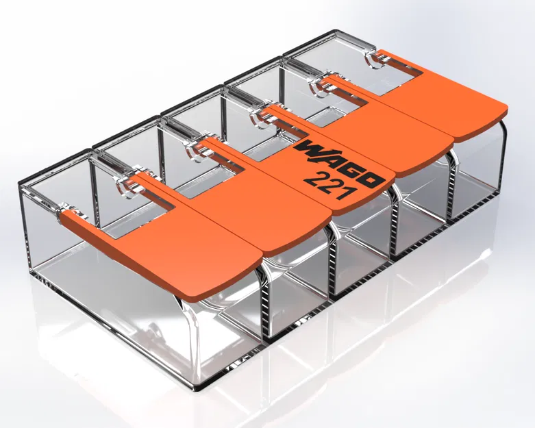 Hộp Tổ Chức Jumbo WAGO 221 Dành Cho Đầu Nối Ghép Nối WAGO 221 - Image 9