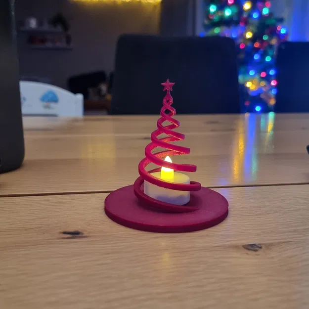 Trang trí Giáng Sinh để bàn - Đèn LED tealight - Image 2