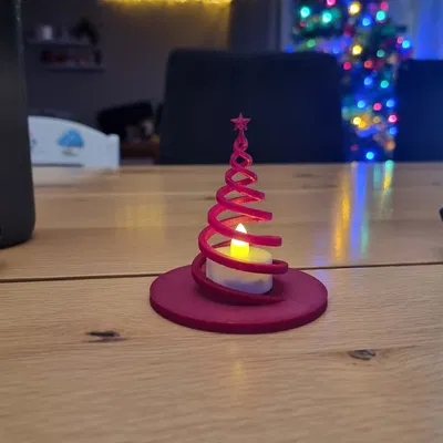 Trang trí Giáng Sinh để bàn - Đèn LED tealight