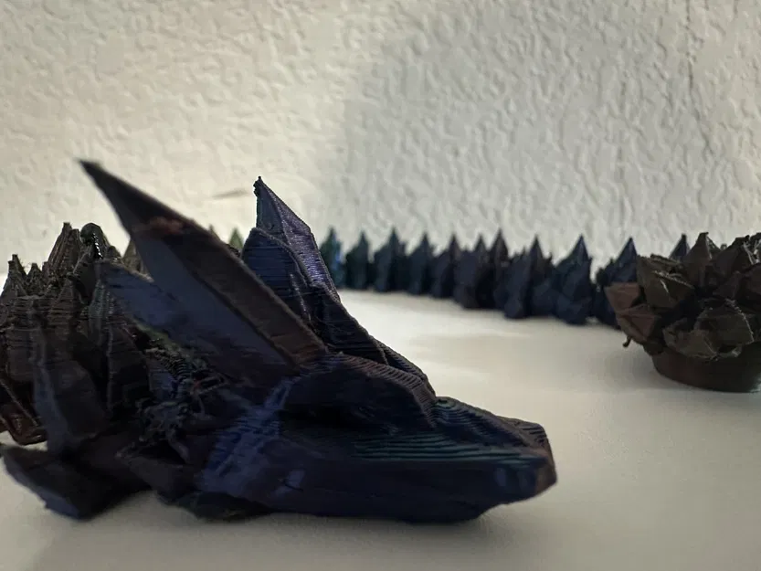 Mô Hình Rồng Pha Lê Khớp Nối - Image 1