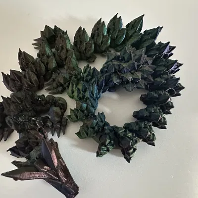 Mô Hình Rồng Pha Lê Khớp Nối