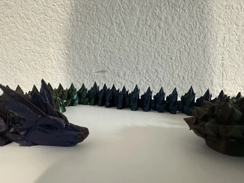 Mô Hình Rồng Pha Lê Khớp Nối - Image 4