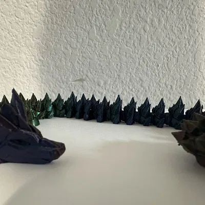 Mô Hình Rồng Pha Lê Khớp Nối