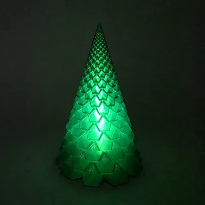 Cây Pha Lê - Chân Nến LED Chế Độ Lọ