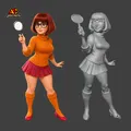 Mô hình 3D Velma Scooby Doo - Thumbnail 1