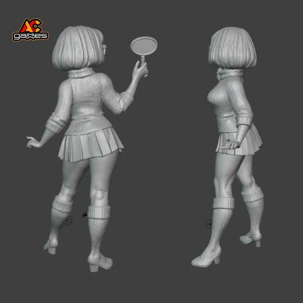 Mô hình 3D Velma Scooby Doo - Image 2