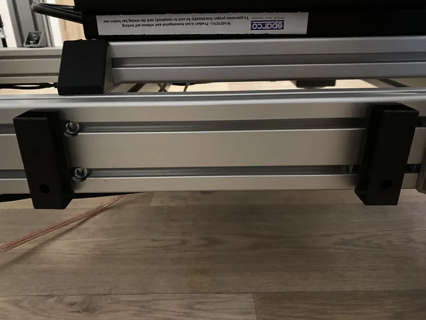 Chân đế bàn phím cho khung nhôm sim rig 4040, 4080 - Image 2