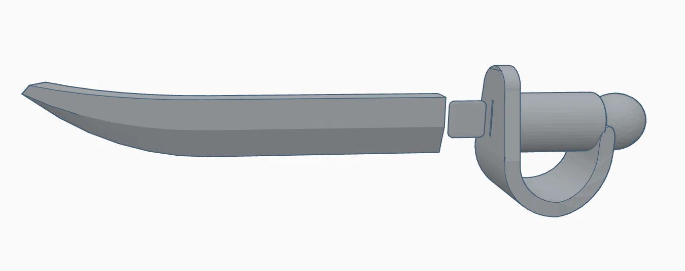 Kiếm Cướp Biển Lego Tỷ Lệ 10x - Image 1