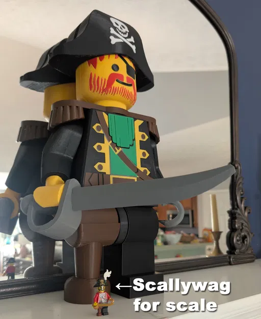 Kiếm Cướp Biển Lego Tỷ Lệ 10x - Image 2