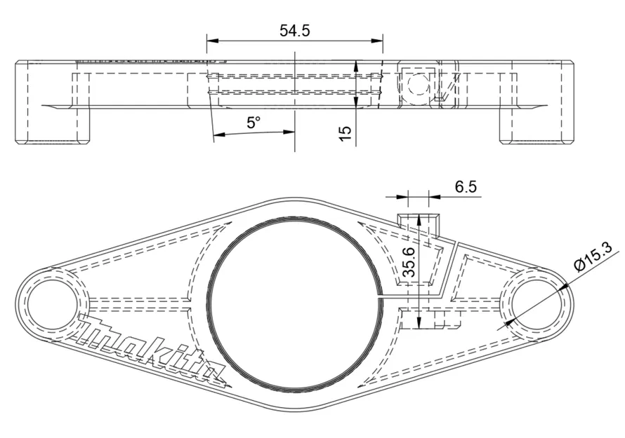Máy khoan thùng di động cho Makita DHP480 và tương tự - Image 3