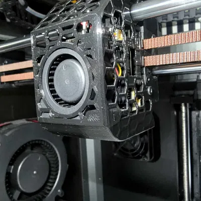 Vỏ Đầu In Hiệu Suất Cao V3 Cho Dòng Creality K1 (Tổ Ong)