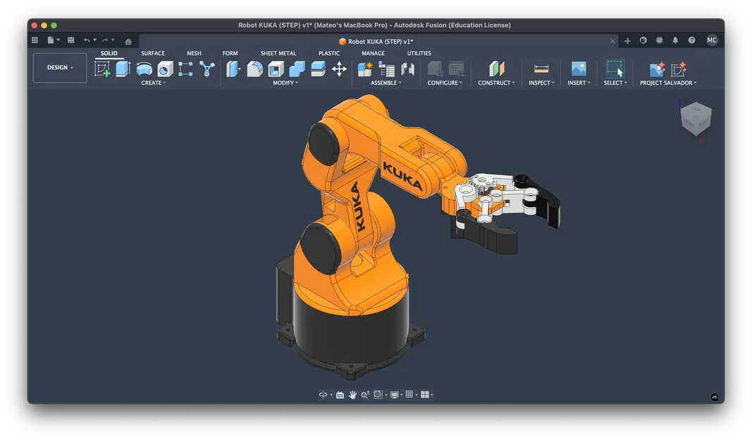 Bản Sao Cánh Tay Robot Dựa Trên KUKA (Replica) - Image 2