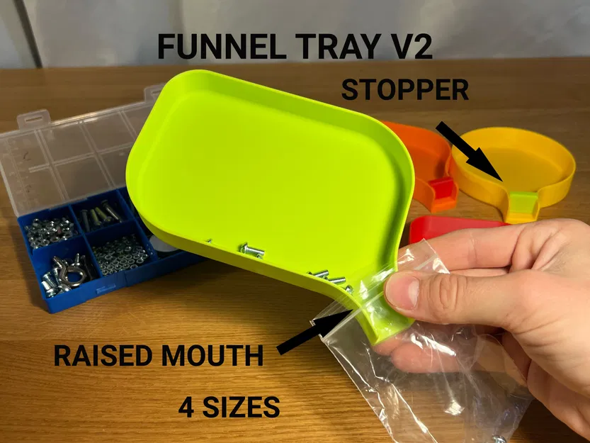 Khay Phễu V2 - Nâng Cấp Thông Minh - Image 1