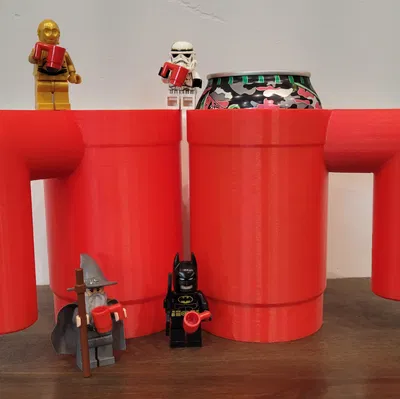 Giá đỡ lon nước ngọt Lego