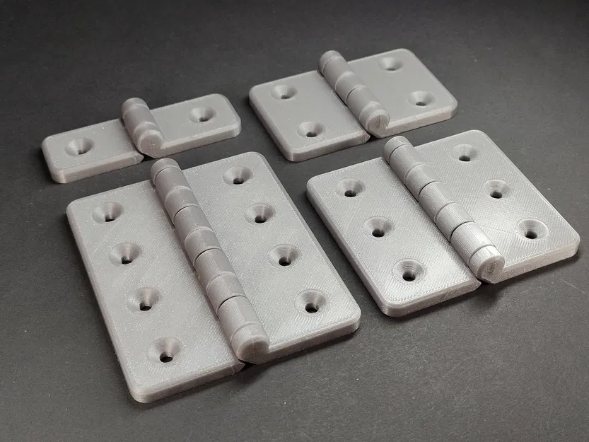 Bản lề chắc chắn, in liền - Image 1