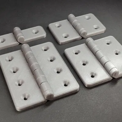 Bản lề chắc chắn, in liền