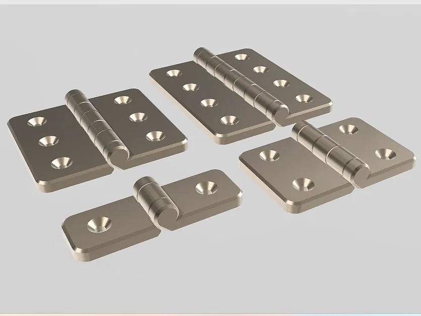 Bản lề chắc chắn, in liền - Image 2