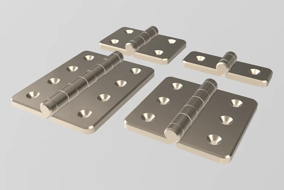 Bản lề chắc chắn, in liền - Image 4