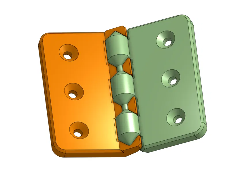 Bản lề chắc chắn, in liền - Image 6