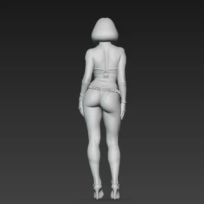 Mô hình Velma Dinkley trong đồ lót và kính mắt - Scooby Doo