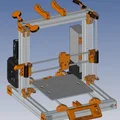 Biến thể Prusa i3 MK2-X với thanh nhôm định hình 40mmx40mm - Thumbnail 1
