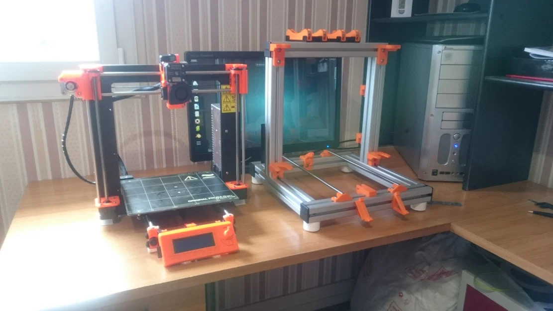 Biến thể Prusa i3 MK2-X với thanh nhôm định hình 40mmx40mm - Image 8